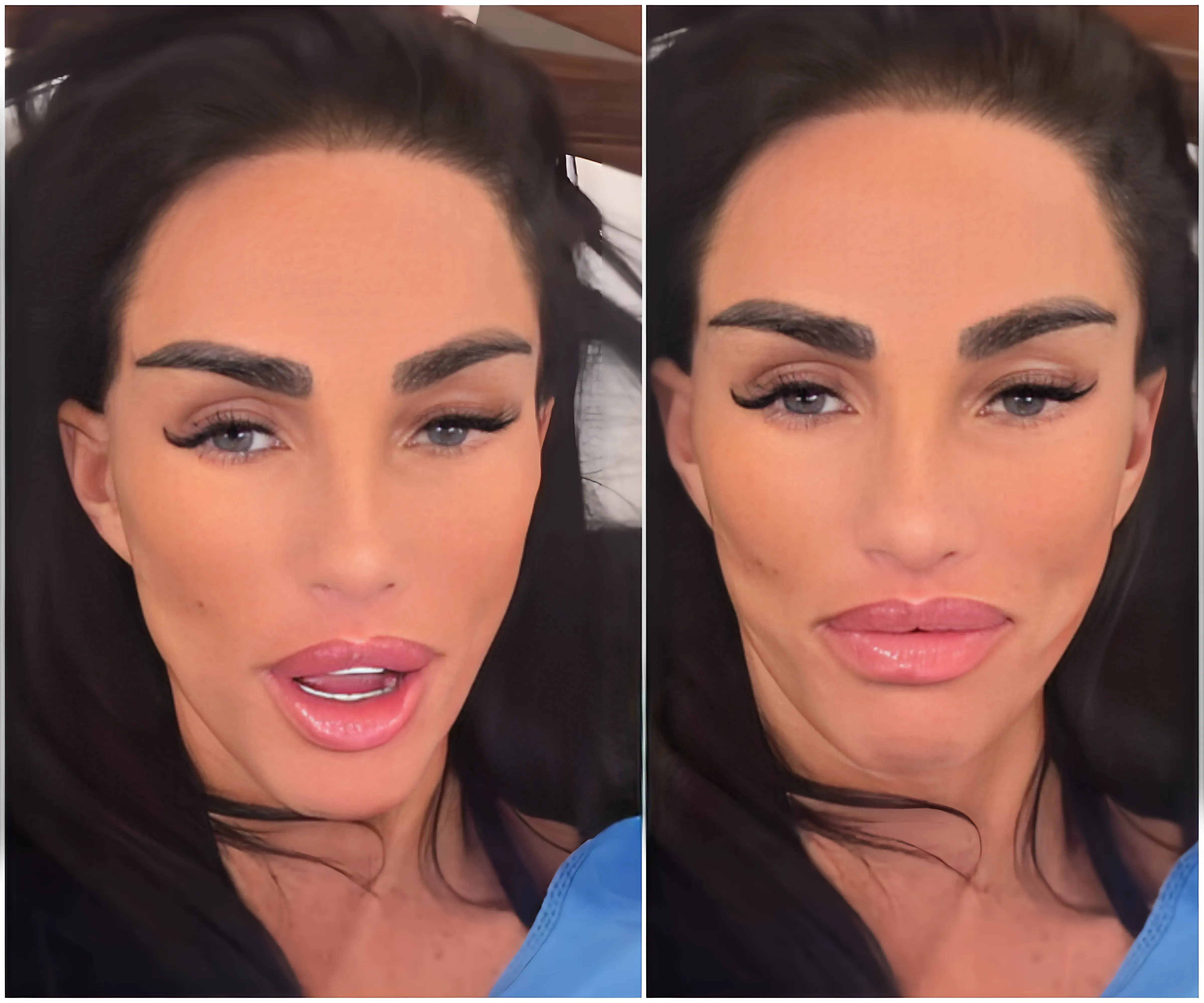 Katie Price shares update from her hospital bed as she prepares to go under the knife AGAIN in Turkey for 'tweaks' to her £10K facelift  - after sparking concern over dramatic weight loss - suong