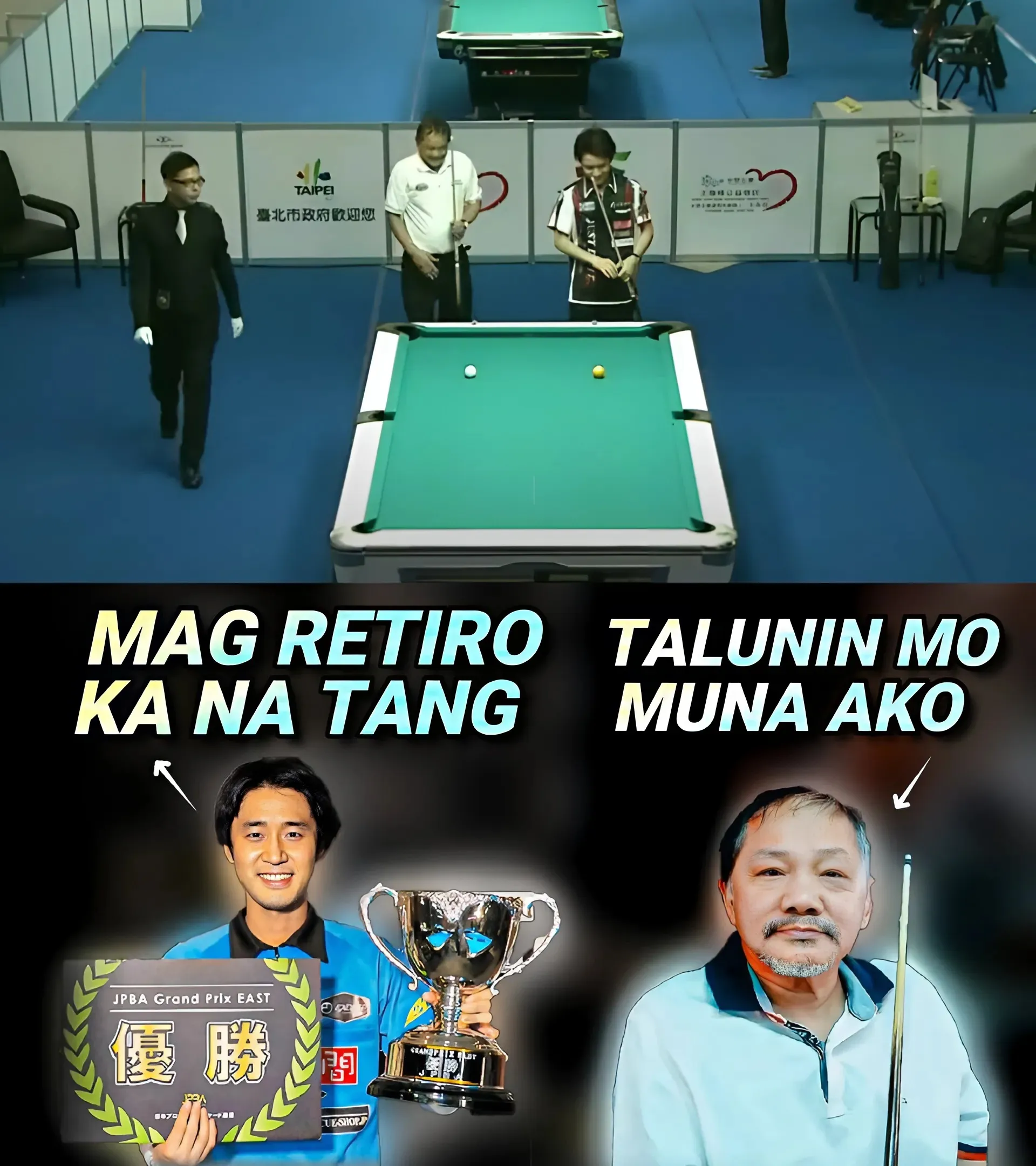 Efren Reyes vs. Young Japanese Player: A Fierce Battle Between Experience and Arrogance!