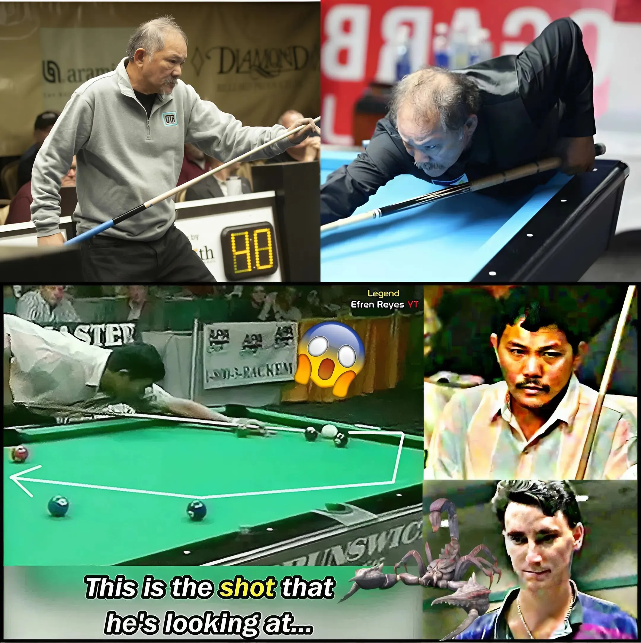 Efren Reyes: Pioneer of Precision Strike - The Secret Weapon in Major Leagues!