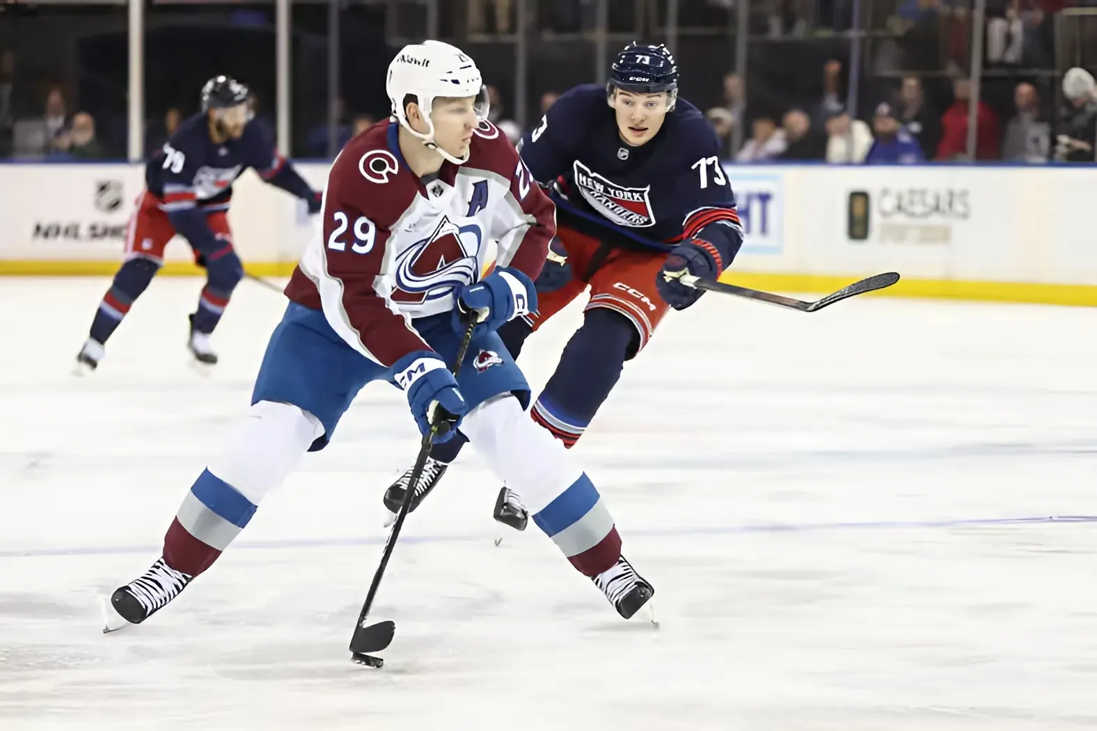 Rangers 10-game point streak ends with 5-4 loss when Avalanche score with 14.7 seconds left