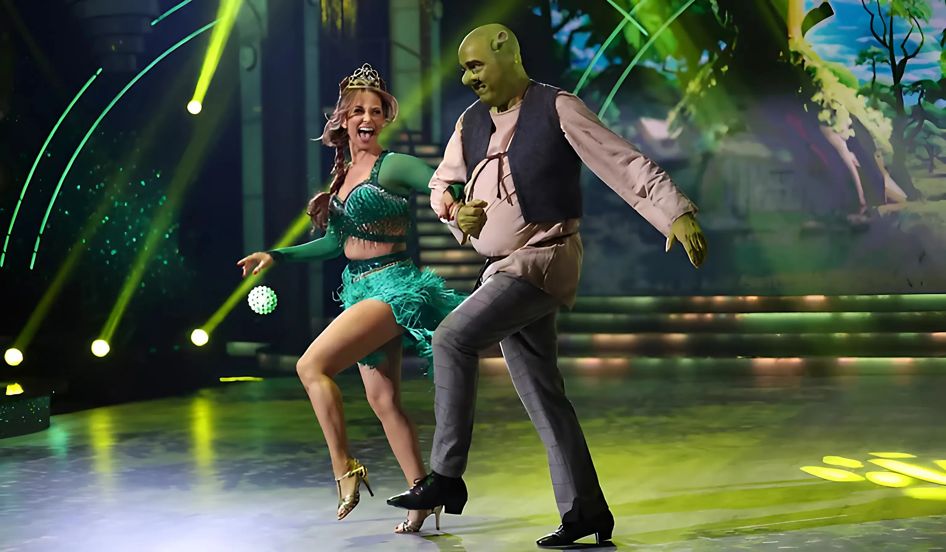 Dancing With The Stars Movie Week Delivers Dad Dancing Delight and First Perfect Scores trucc