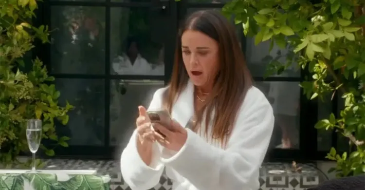 Kyle Richards breaks down in tears and storms off ‘RHOBH’ set following heated spa day scene