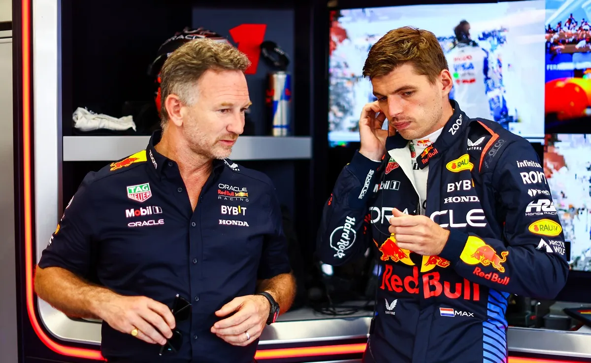 Christian Horner spotted visiting rival F1 team for talks amid Max Verstappen rumours