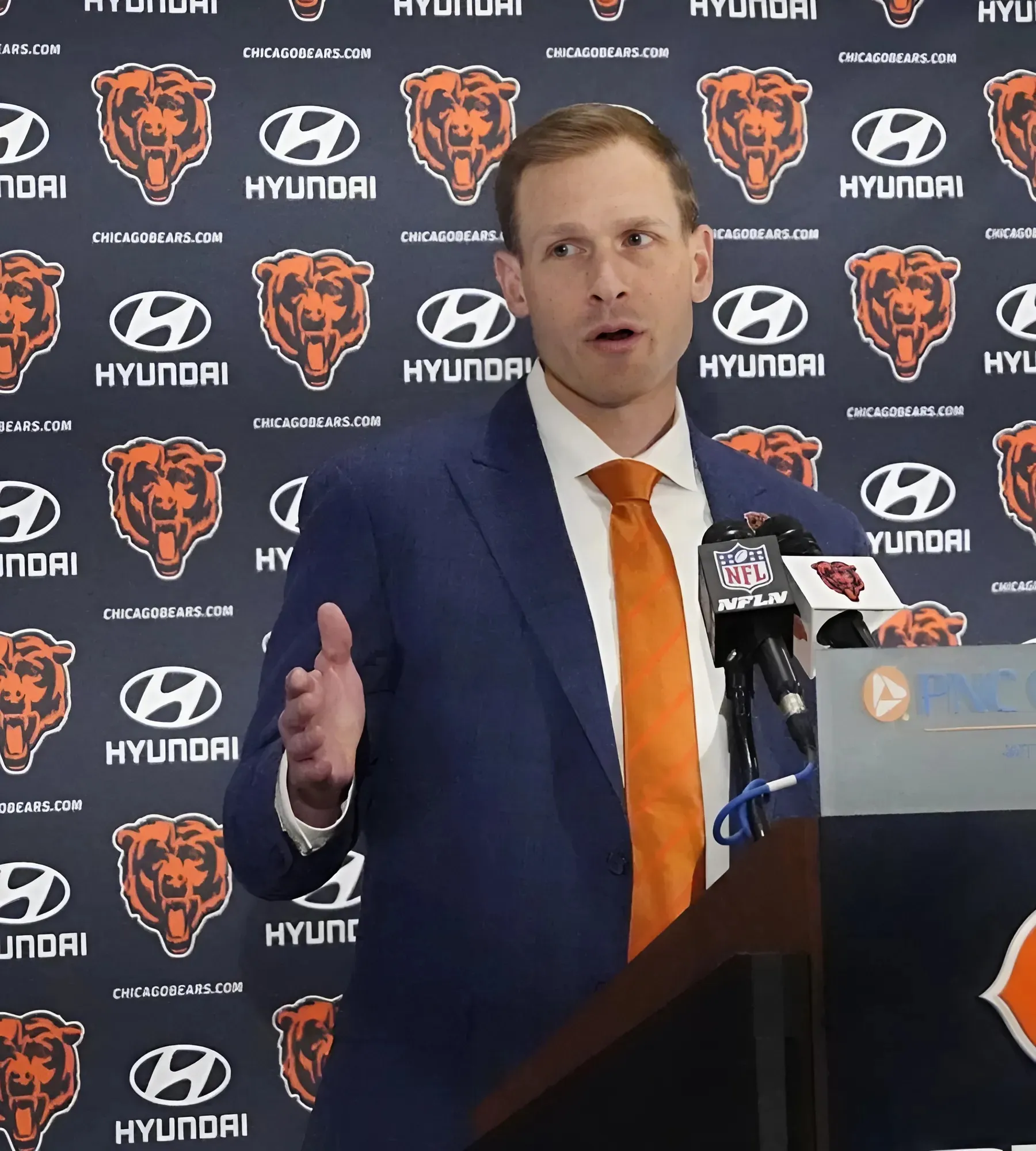 Chicago Bears new offensive coordinator addresses his role on Ben Johnson’s staff