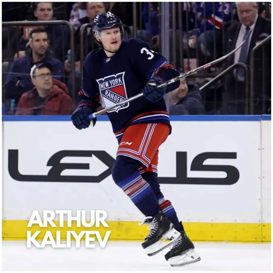 Rangers’ Arthur Kaliyev still getting up to speed with new team