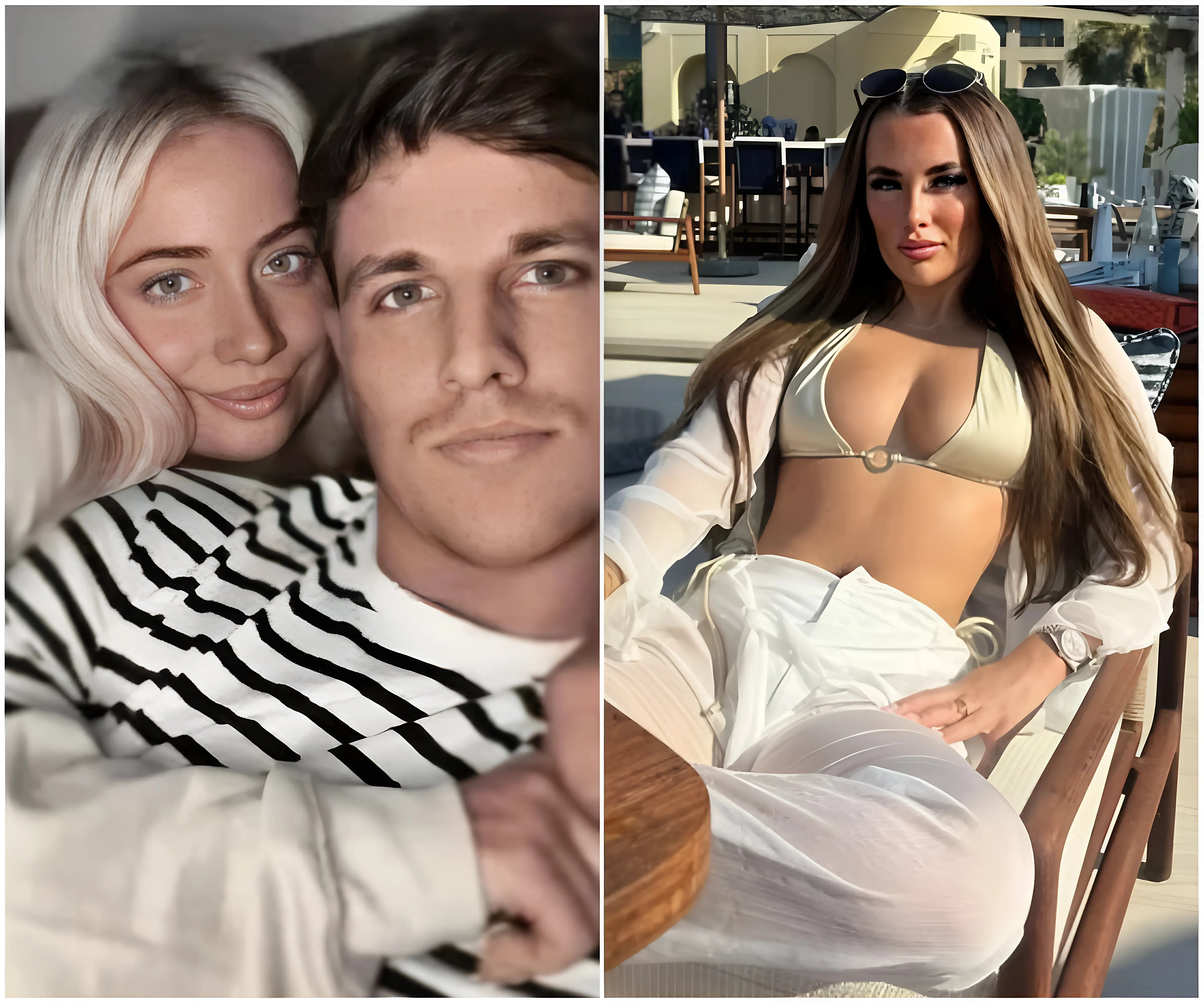 Love Island sleuths discover Luca Bish's secret connection to Harriett Blackmore - suong