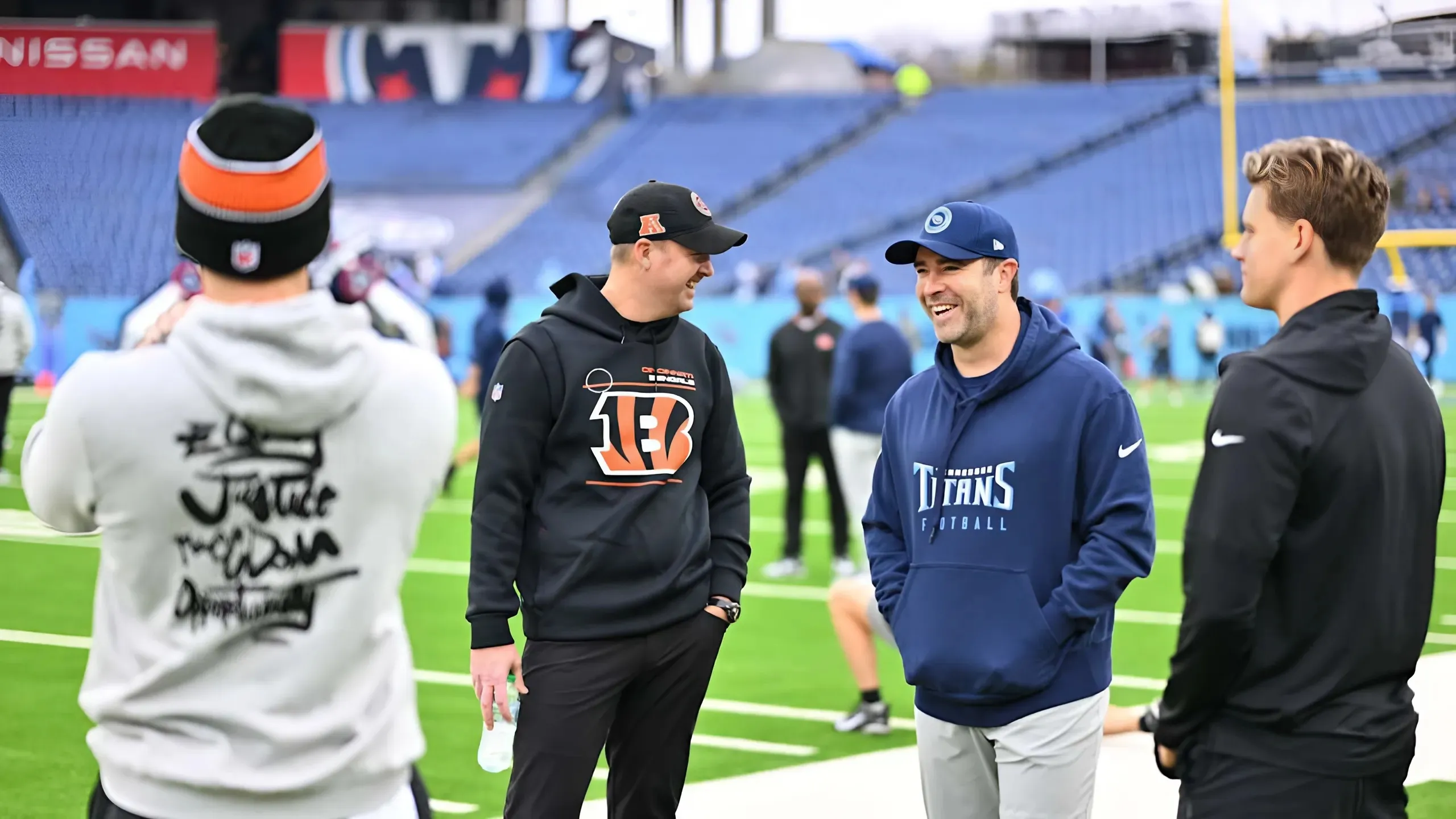 Titans head coach Brian Callahan shares Shedeur Sanders, Joe Burrow comparison