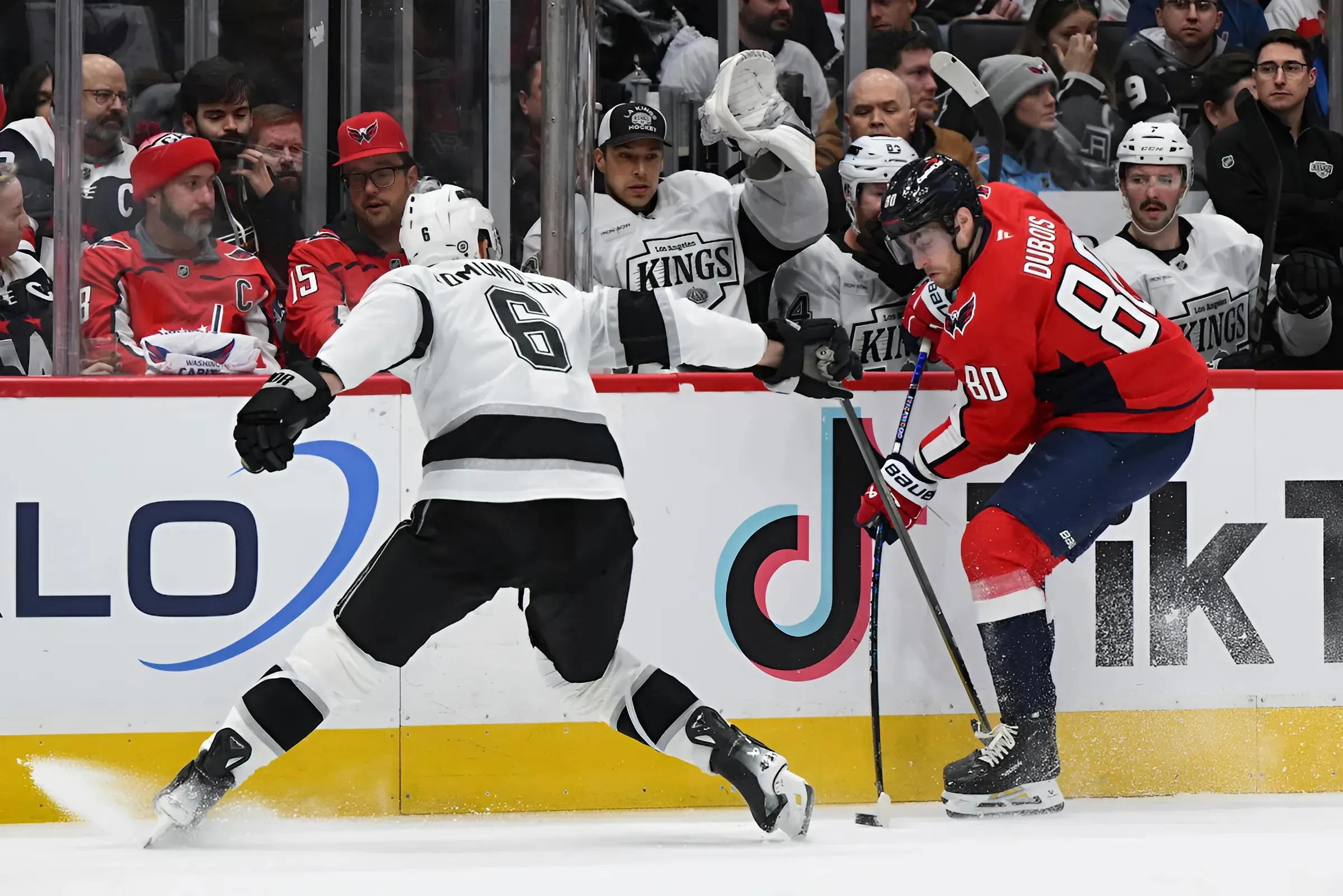 Dubois finds his game with Capitals