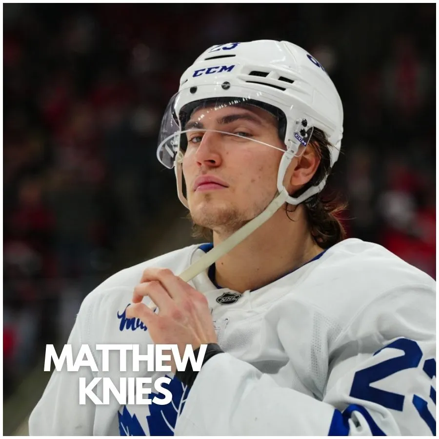 'Fortunate For Me It Wasn't Anything Serious': Matthew Knies Reveals Shoulder Injury, Set To Return To Maple Leafs Lineup Against Oilers