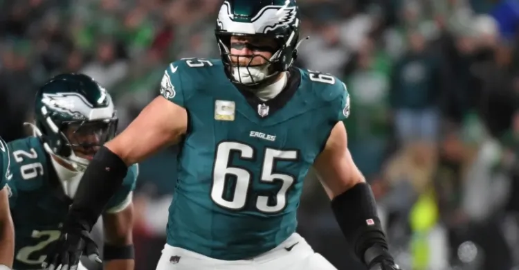 Eagles RT Lane Johnson: 'definitely not retiring' after Super Bowl