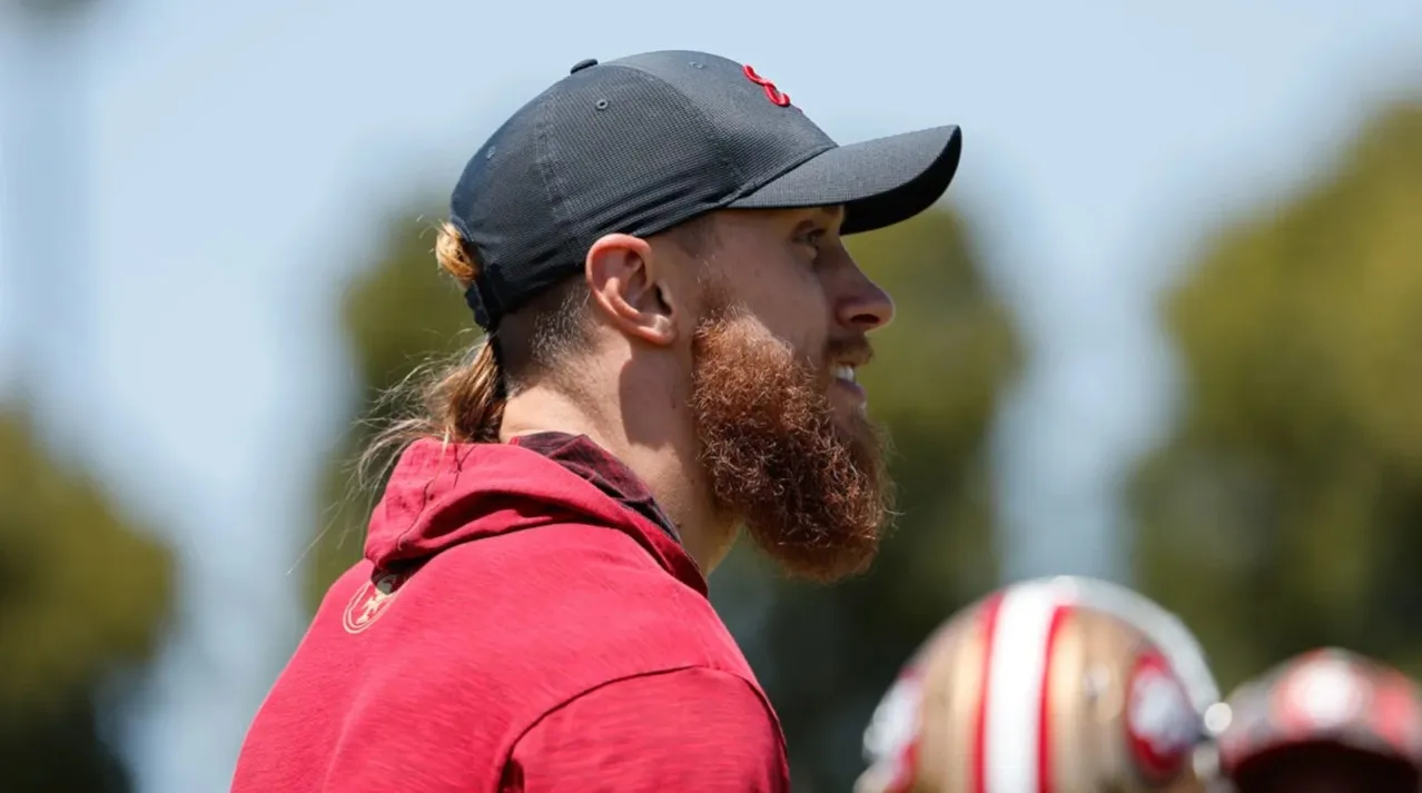 George Kittle Used Two Words To Hype Up Lookalike Contest