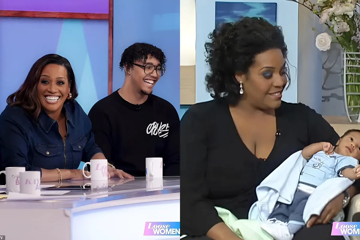 Alison Hammond makes rare appearance with her son Aidan on Loose Women as she shares throwback of his first TV appearance ngocc-copy