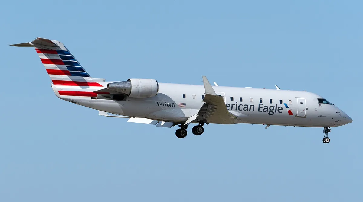 Man critically injured after tug collides with American Eagle CRJ200 in Chicago