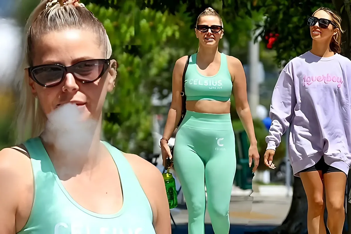 Vanderpump Rules star Ariana Madix puffs on a vape while out with castmate Scheana Shay in the wake of 'Scandoval' drama - lulu