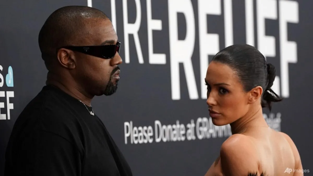 9. Kanye West loses $20M after Bianca Censori's Grammys stunt