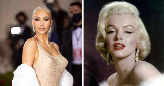 9. Kim Kardashian said people 'didn't know' Marilyn Monroe