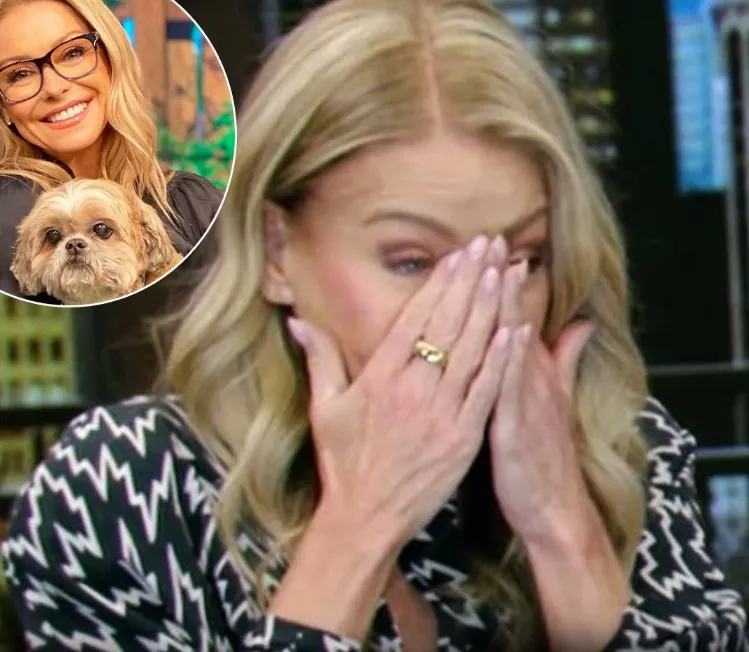 5. Kelly Ripa breaks down on TV after losing her 17-year-old dog 5. Kelly Ripa breaks down on TV after losing her 17-year-old dog