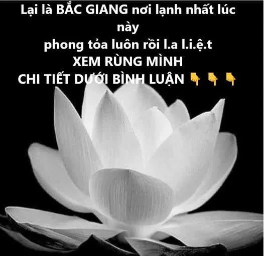 BẮC GIANG NƠI LẠNH NHẤT LÚC NÀY