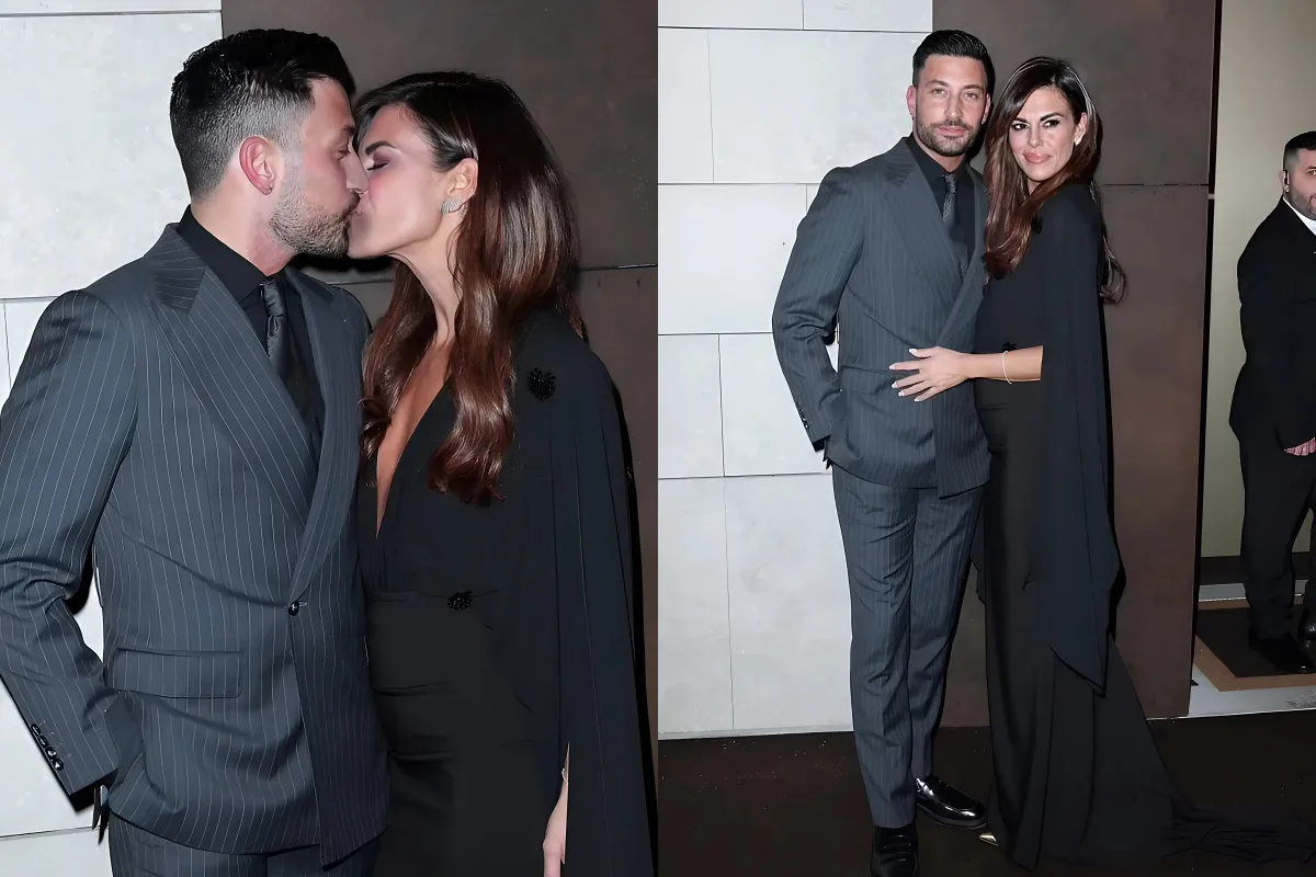 Ex Strictly star Giovanni Pernice packs on the PDA with gorgeous girlfriend Bianca Guaccero at a swanky bash in his native Italy - after gushing over how she 'supported' him through Amanda Abbington b****ng row liennhi