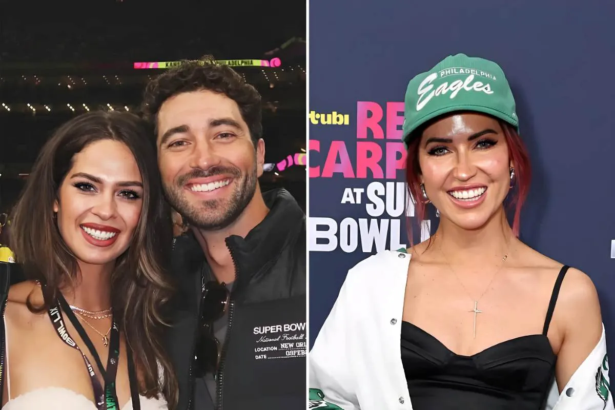 Joey Graziadei, Kaitlyn Bristowe and More Bachelor Nation Stars at Super Bowl 2025 tram