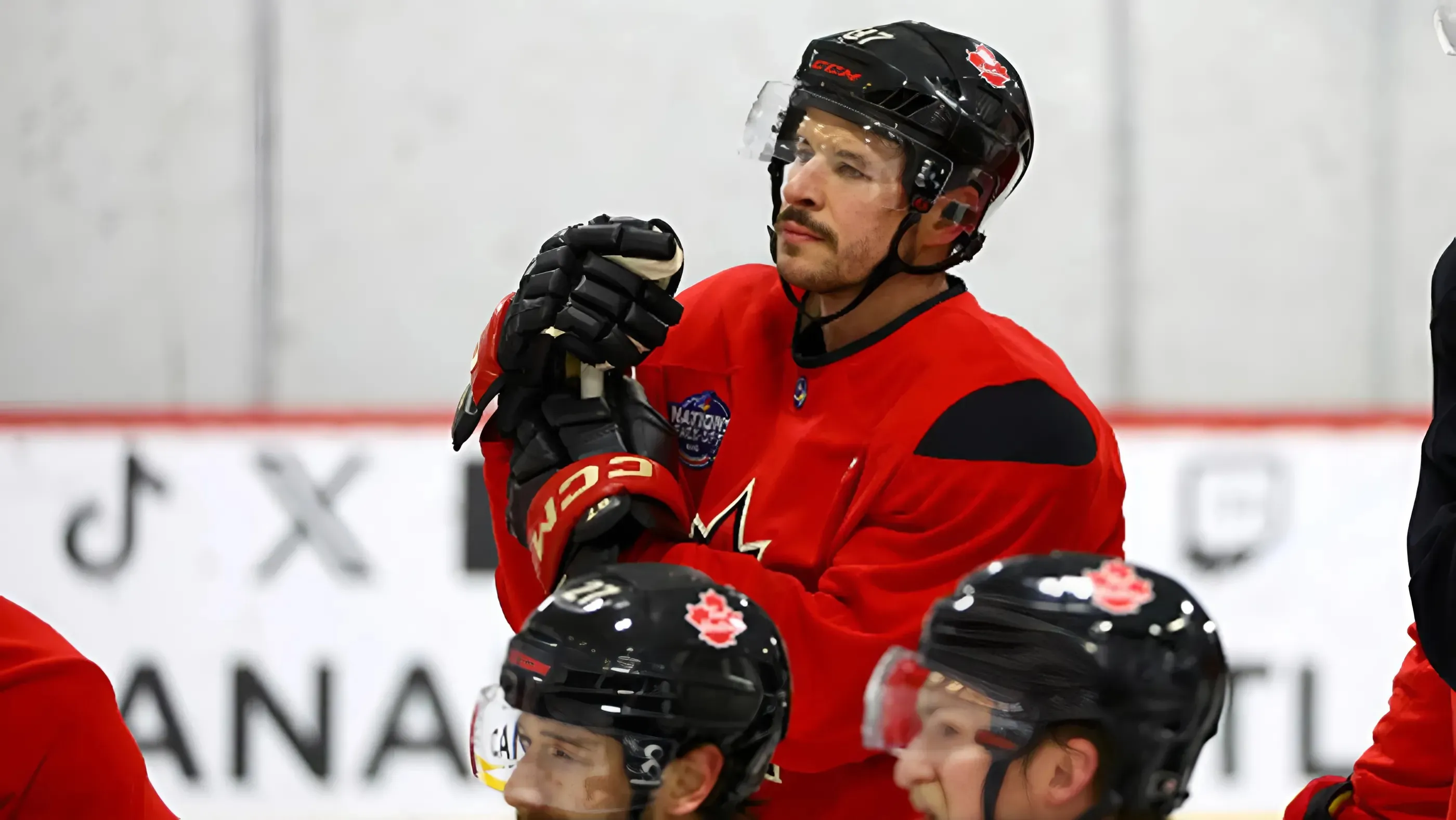 Lightning players report to practice ahead of the 4 Nations Face-off Tournament