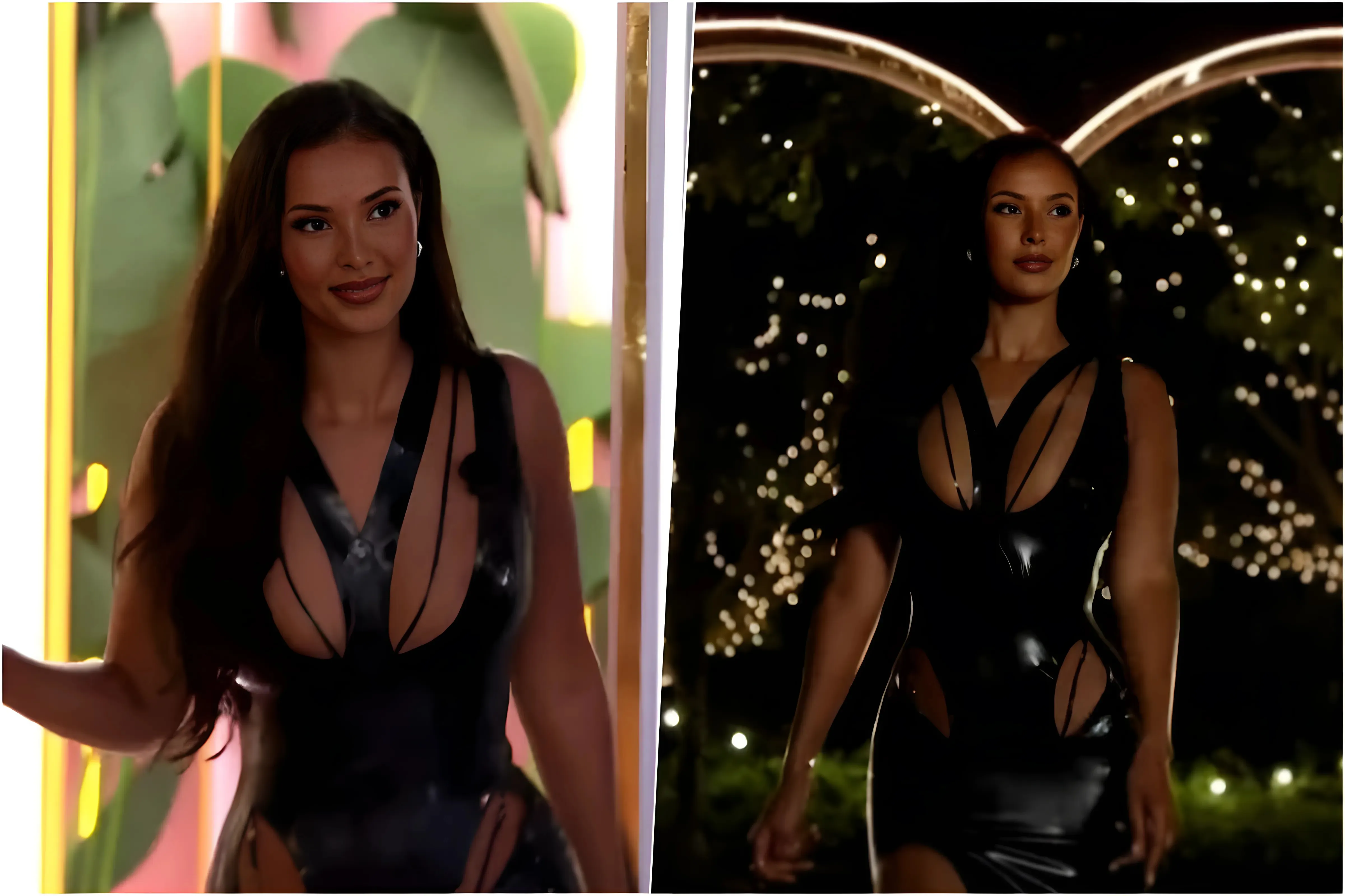 Watch as Maya Jama Stuns Love Islanders Into Silence With Her Sexiest Villa Entrance Yet trucc