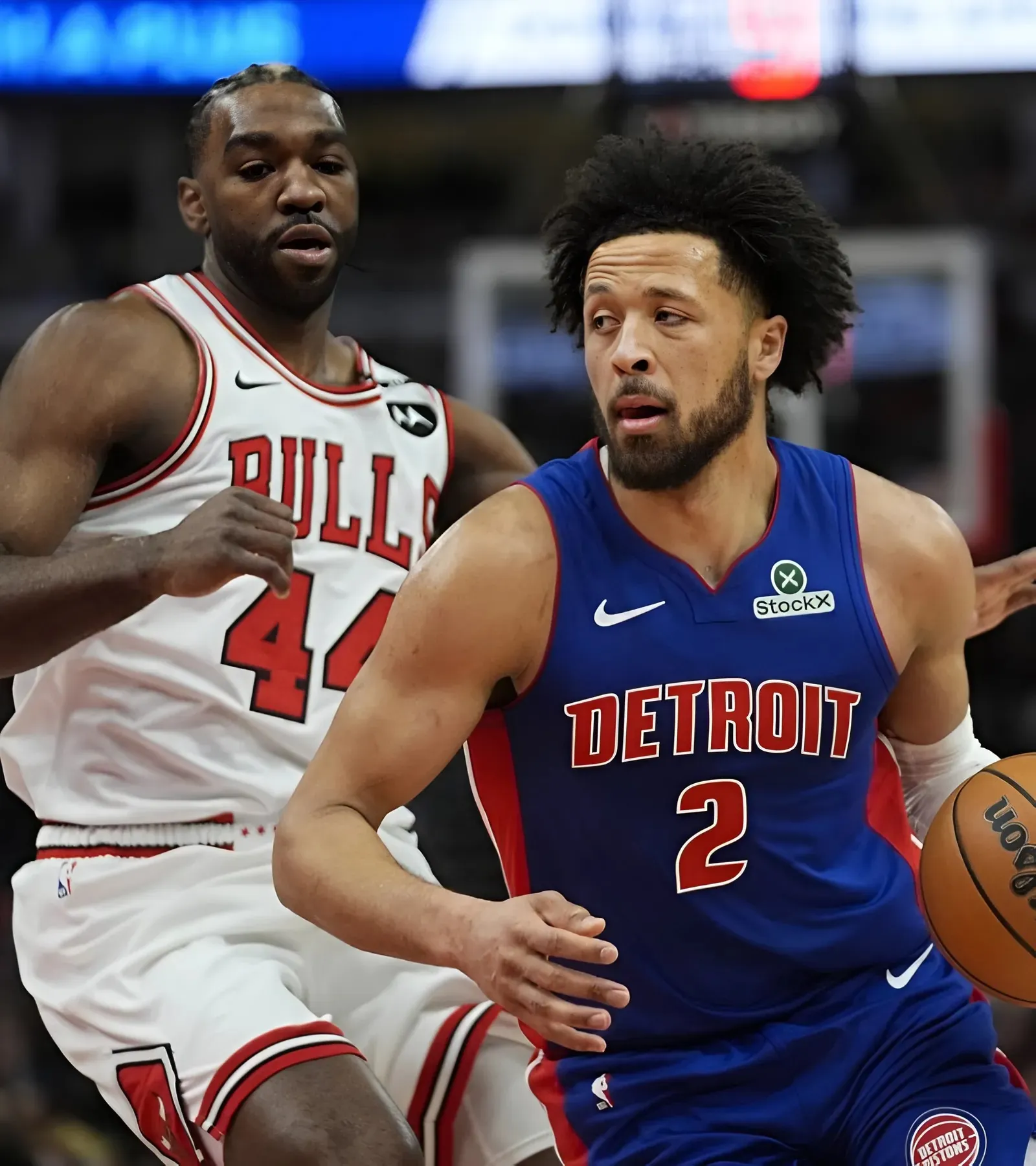 Detroit Pistons parlay franchise-record 42-point halftime lead into thrashing Chicago Bulls