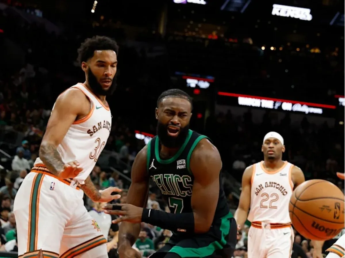 Spurs/Celtics injury report: Will Jaylen Brown or Charles Bassey play tonight?