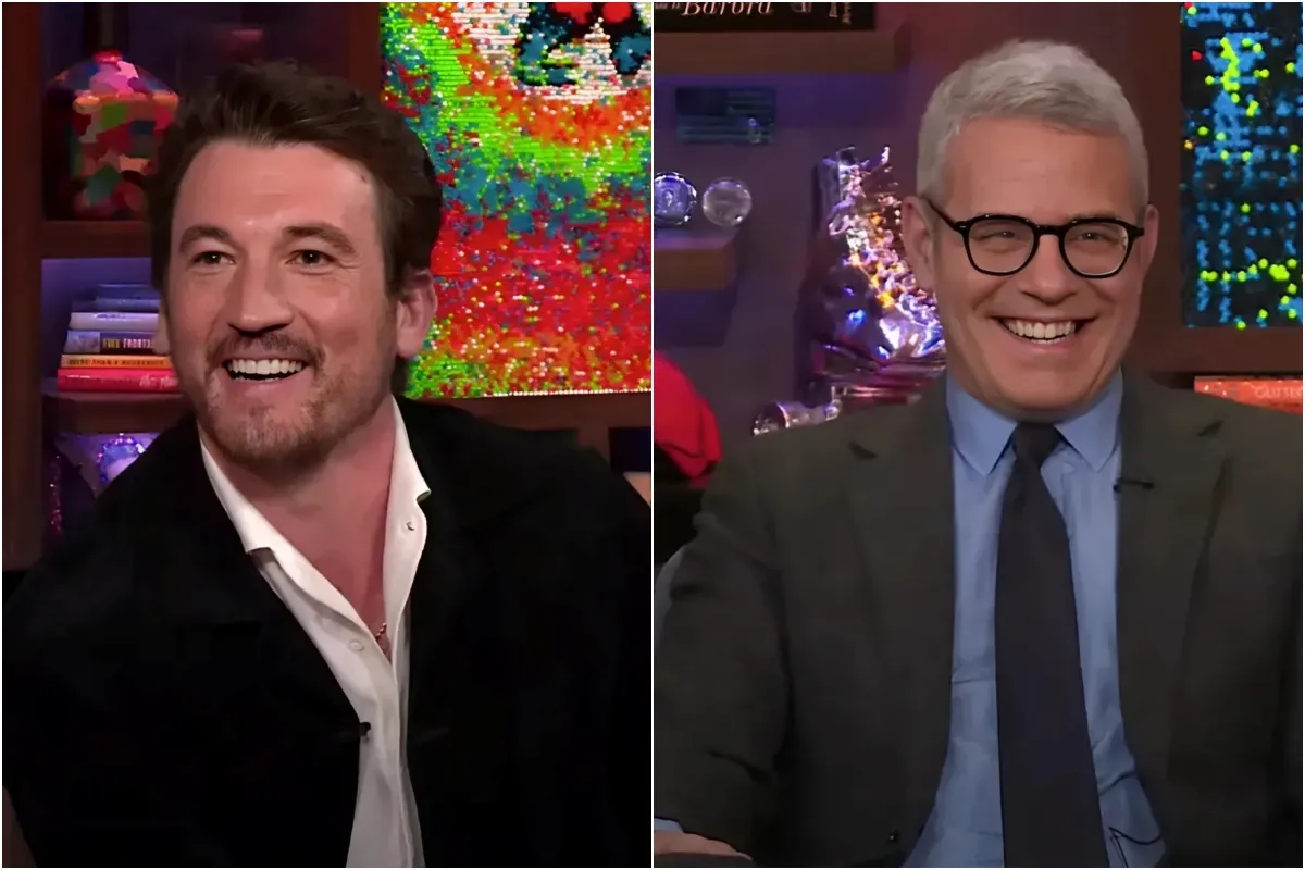 Miles Teller calls out 'little pervert' Andy Cohen for looking at his crotch on 'WWHL' ngocc