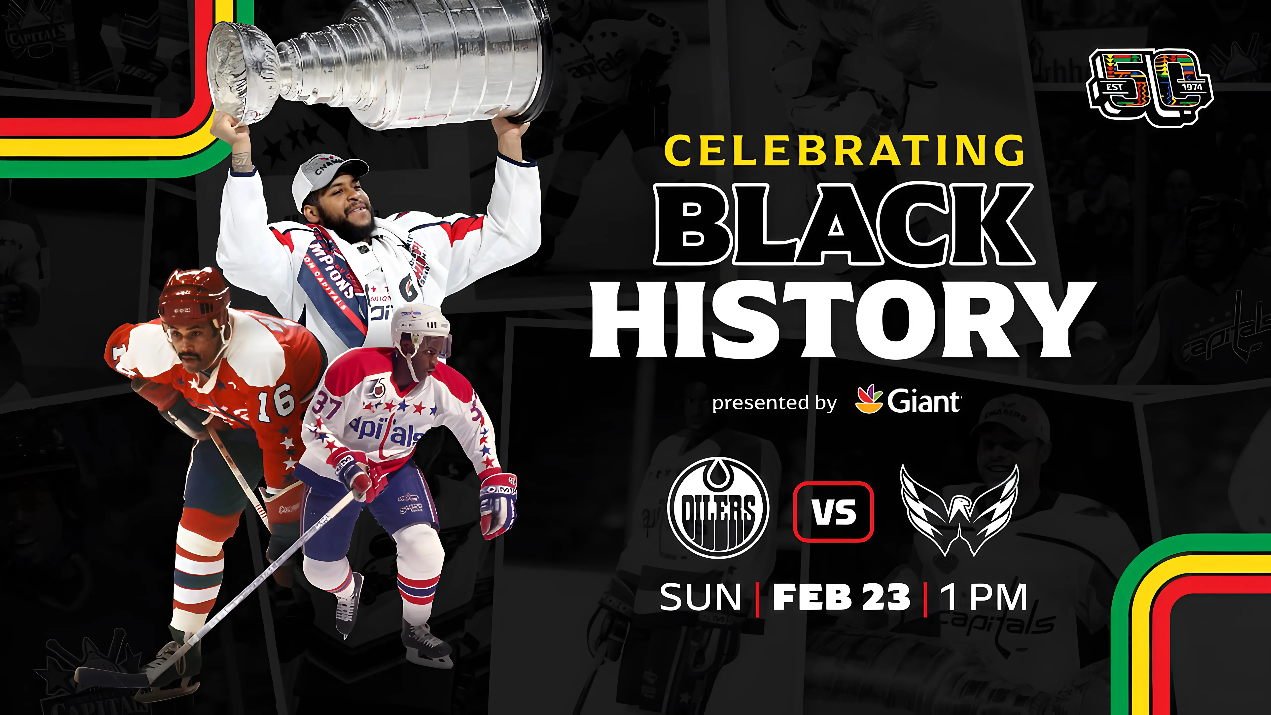 Washington Capitals Celebrate Black History Month with Special Events & Activities trucc