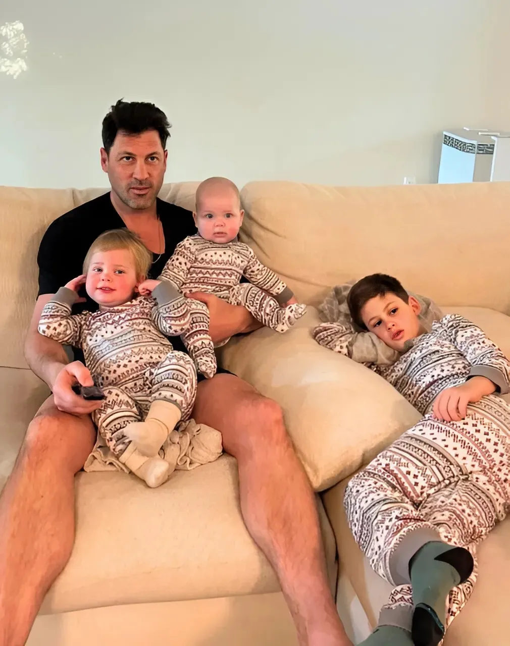 Maksim Chmerkovskiy Opens Up on His Relief Over Baby No. 3 Being a Boy