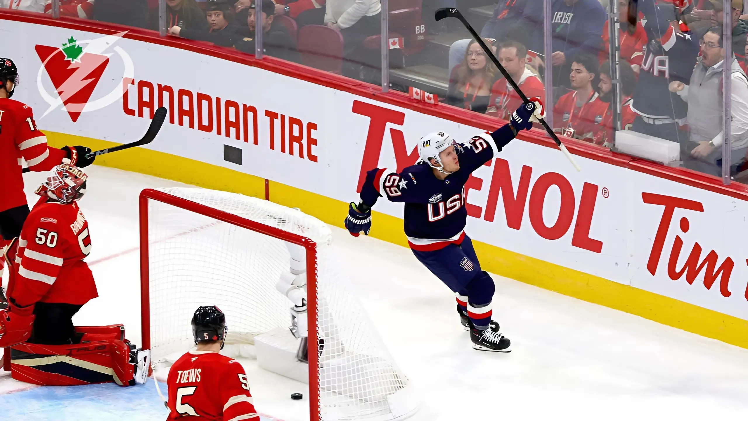 Lightning’s Jake Guentzel scores twice vs. Canada in 4 Nations Faceoff