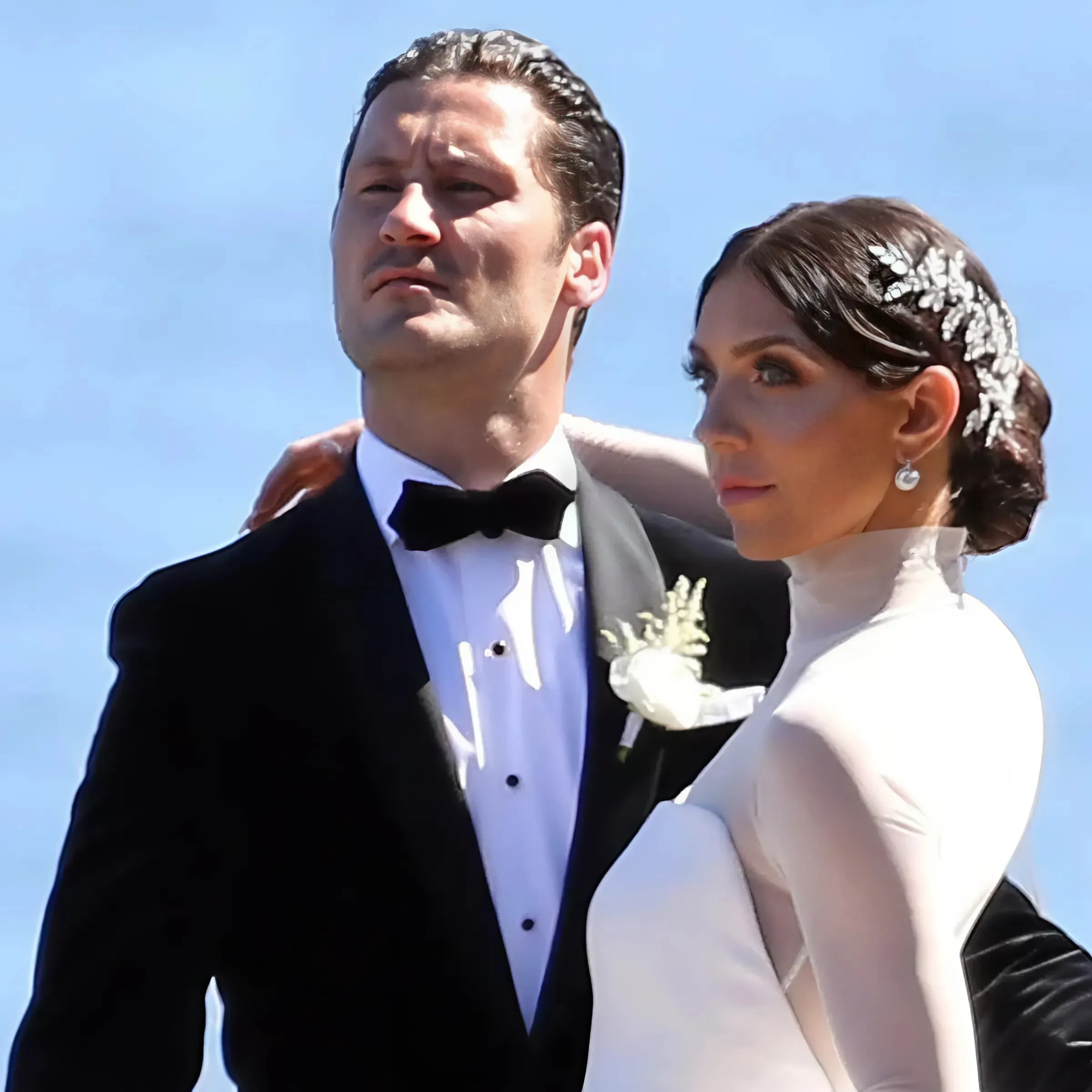 Val Chmerkovskiy & Jenna Johnson Stun in Wedding Photoshoot