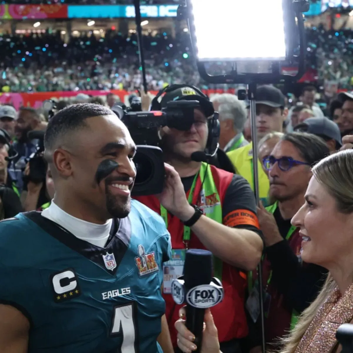 Erin Andrews Fires Back After Jalen Hurts Super Bowl Controversy
