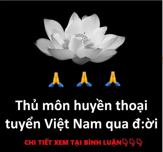 Huyền thoại tuyển Việt Nam qua đ:ời