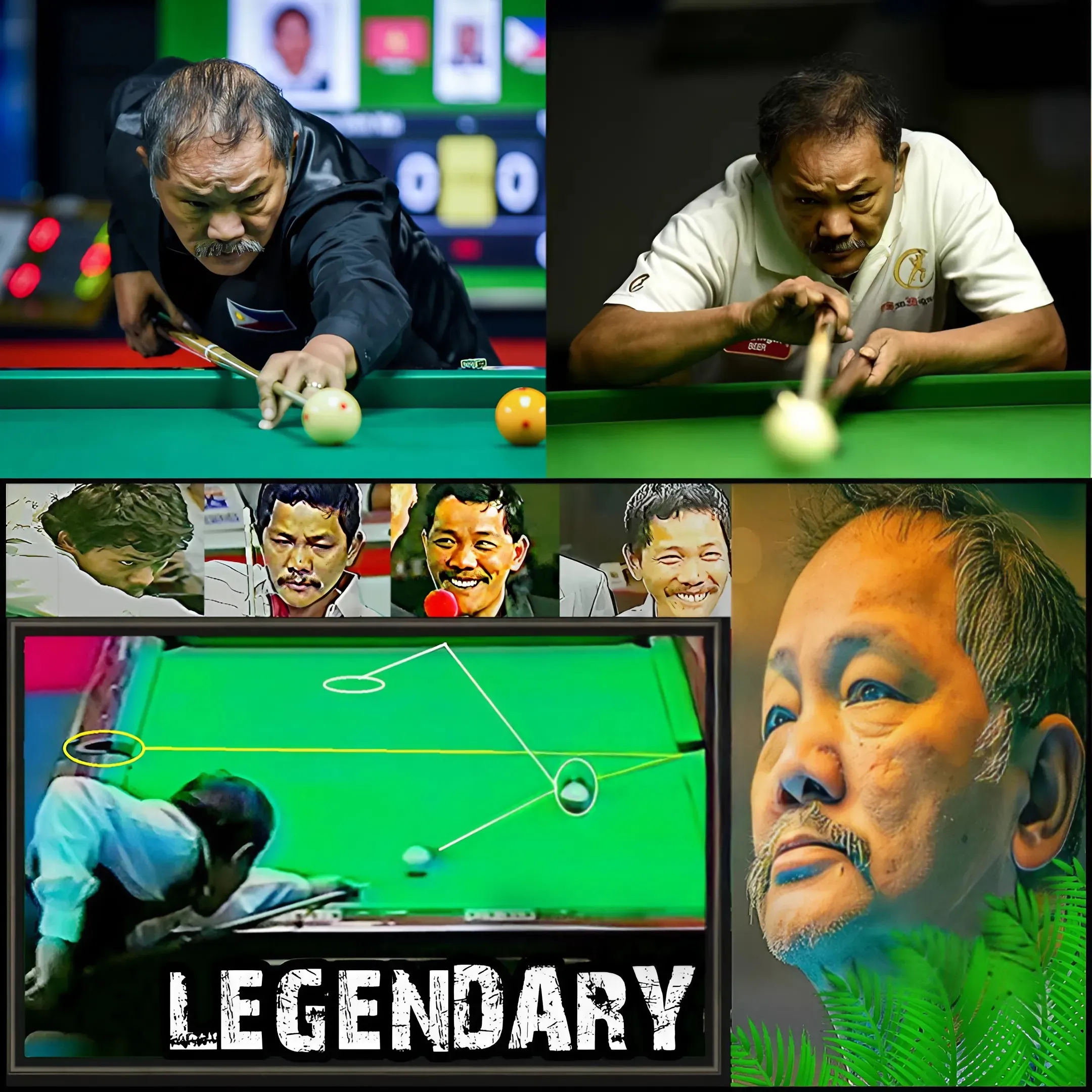 Efren Reyes: The Greatest Billiards Legend of All Time - The Perfect Shots That Shocked the World!