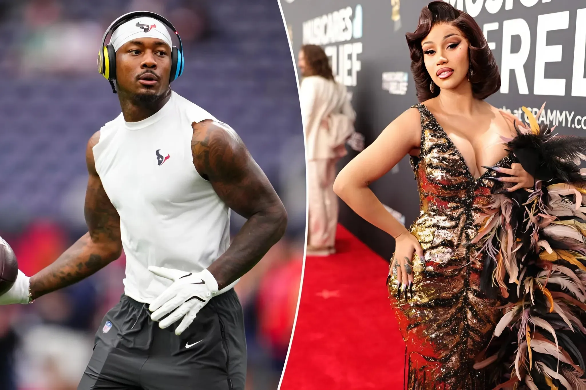 Stefon Diggs, Cardi B romance rumors heat up after Valentine's Day outing