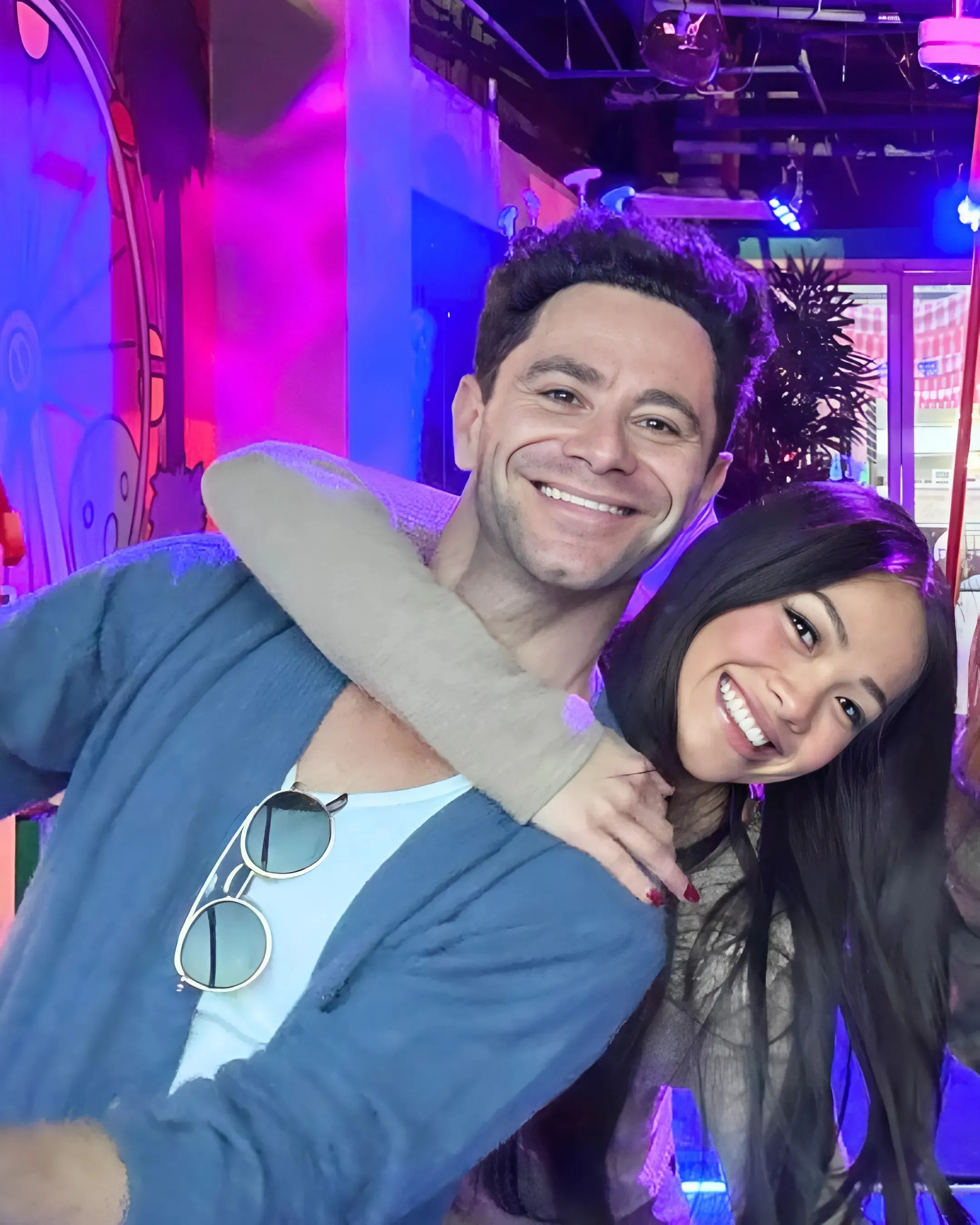 Dancing with the Stars' Sasha Farber Says Days with Jenn Tran 'Make Everything Better' as They Cozy Up in Snuggly Snap