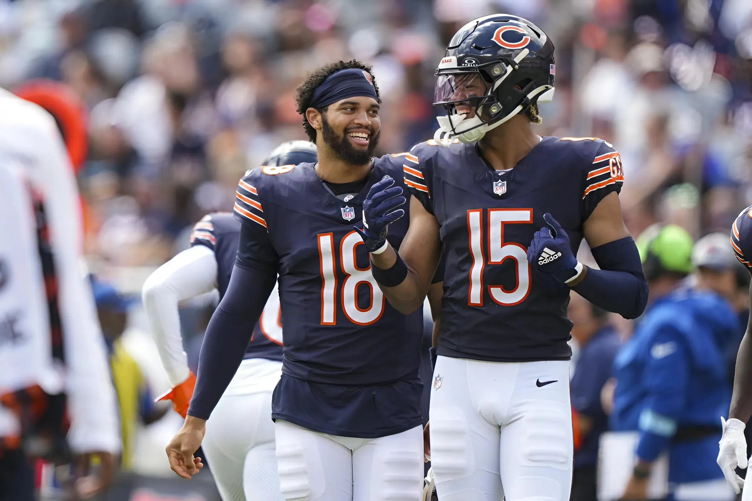 Bears offensive building blocks rank surprisingly low despite featuring Caleb Williams and Rome Odunze