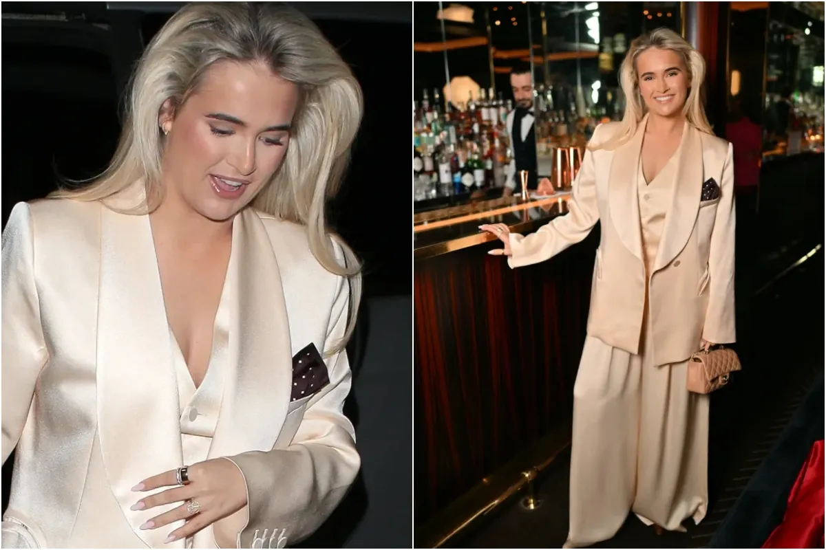 Molly-Mae wears huge sparkling ring on left hand after reunion with Tommy Fury and secret night away for... ngocc