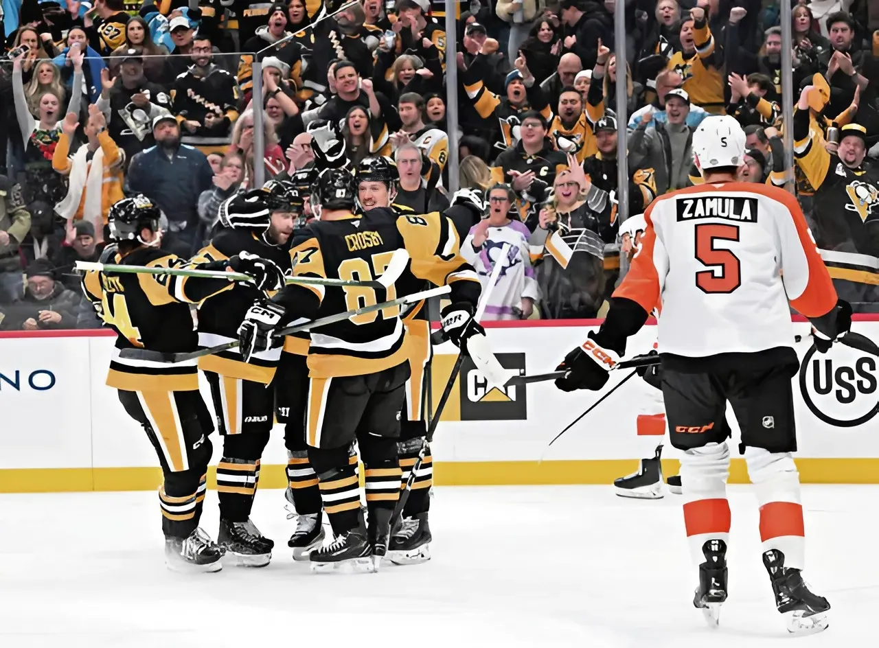 Penguins-Flyers game time rescheduled