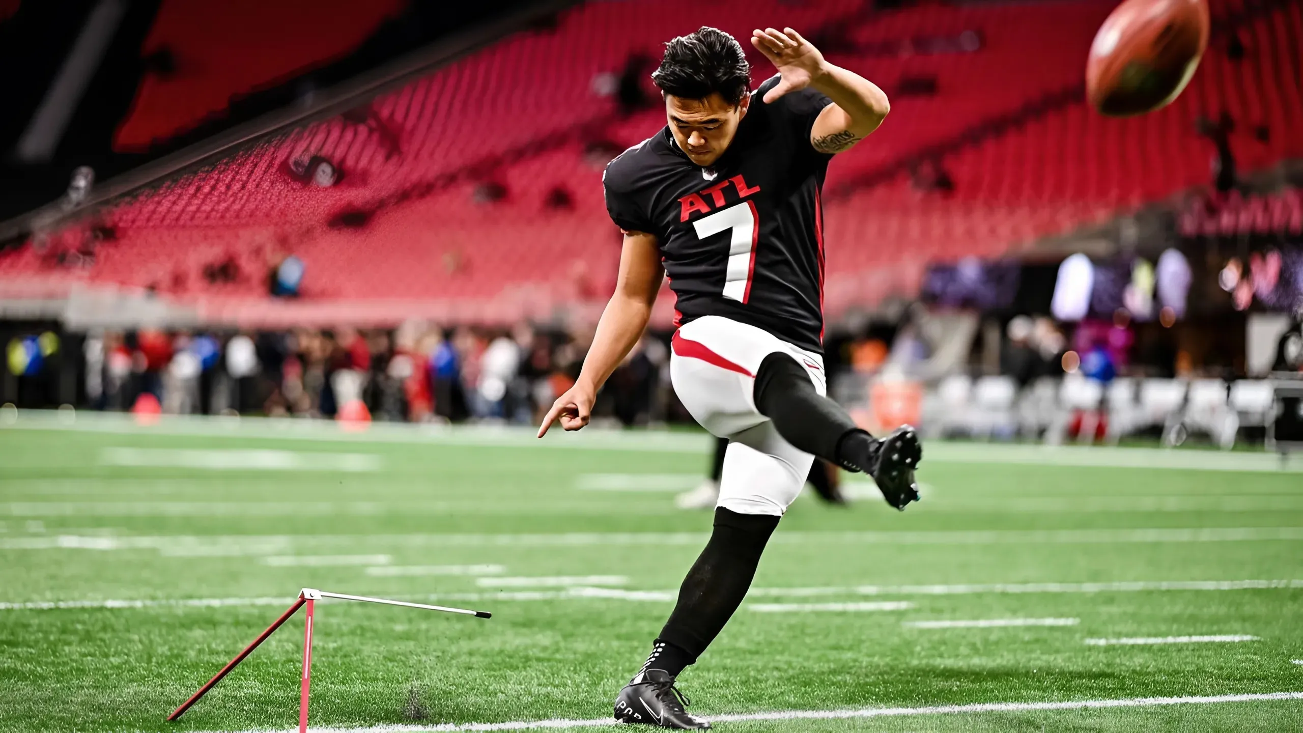 Is Younghoe Koo on the chopping block? Rumors are swirling that the Falcons kicker might be facing an uncertain future.