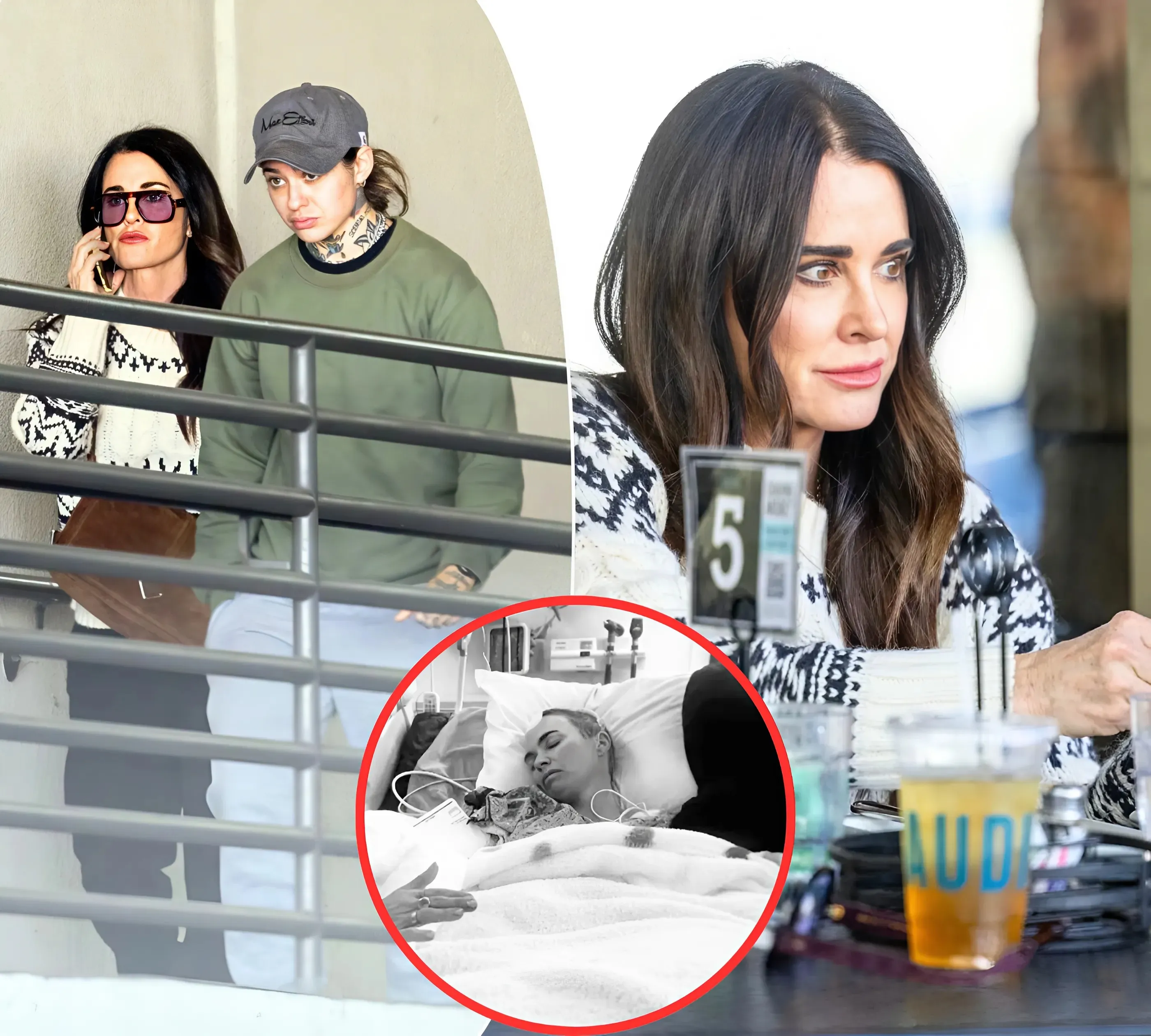 Kyle Richards, Morgan Wade reunite for breakfast after supporting pal Teddi Mellencamp through emergency brain surgery