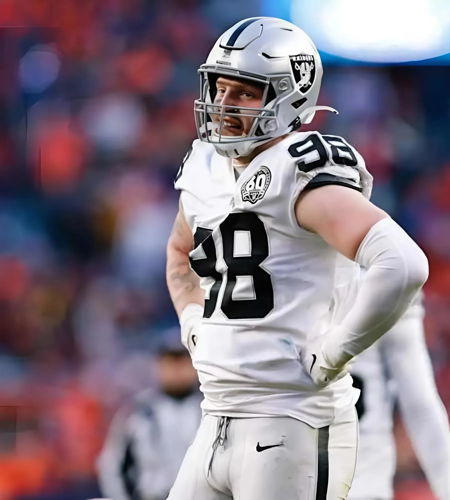 Raiders' Crosby Returns to Oakland, Recalls Memories