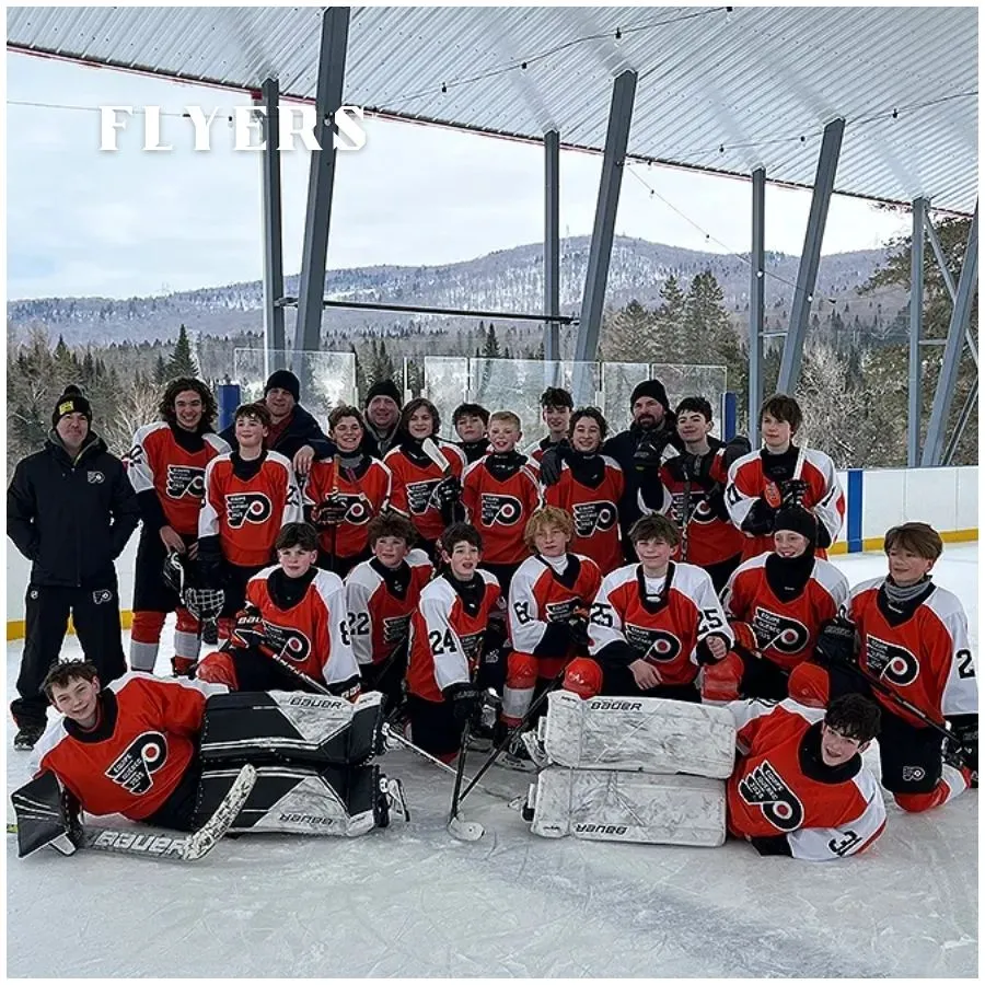 Billet families in Quebec enjoy their ‘winter vacation' with Flyers' peewees