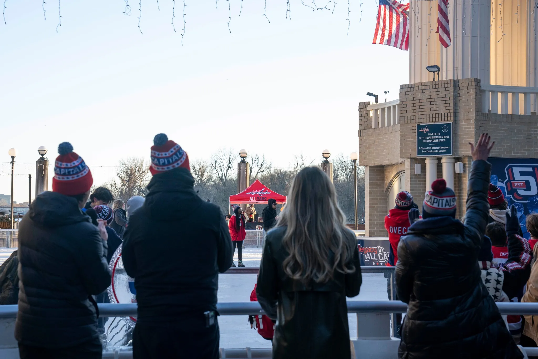 Capitals unveil Stanley Cup championship plaque at Washington Harbour where they once swam in fountains: ‘In Vegas They Became Champions… Here They Became Legends’