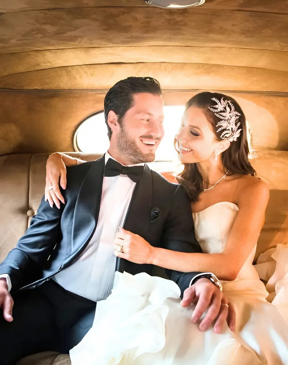 Stunning in Love: Val Chmerkovskiy and Jenna Johnson Wow in Wedding Photoshoot