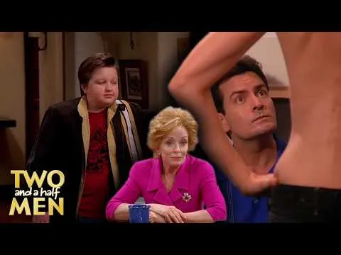 The Harpers Setting an Example | Two and a Half Men