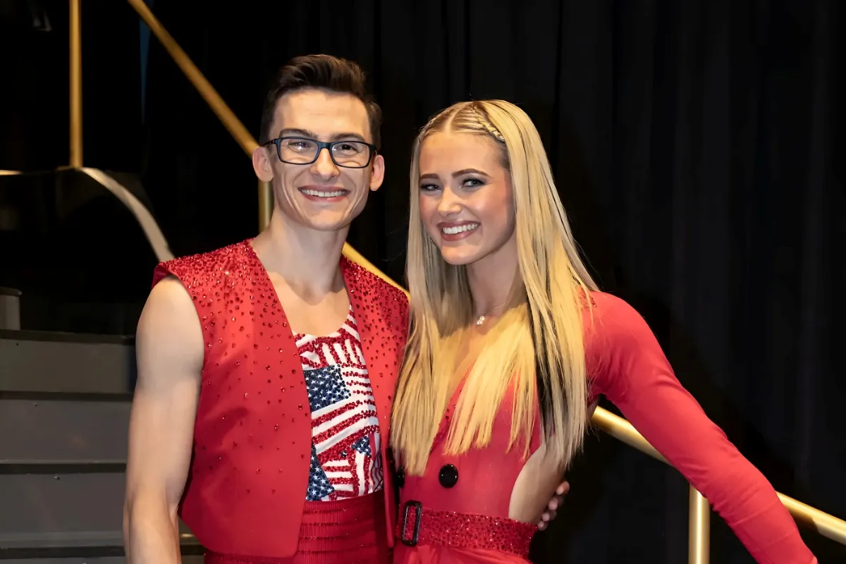 Rylee Arnold Captures 'DWTS' Partner Stephen Nedoroscik’s First Spray Tan in Prep for Disney Night! tram