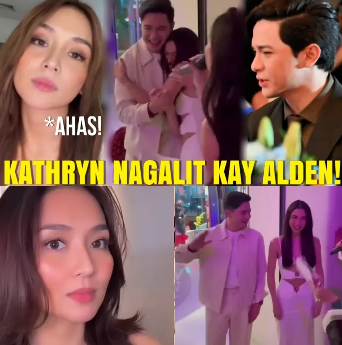 OH! Kathryn is ANGRY with ALDEN for her "CLOSENESS with Julia Barreto"